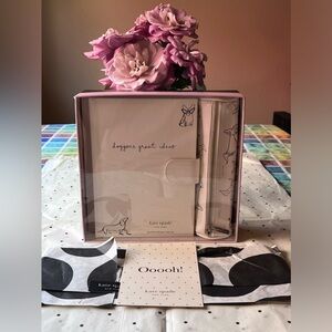 🐶🥳🐶 KATE SPADE DOG PARTY JOURNAL & PEN CASE SET 🐶🥳🐶 NWT 🐶🥳🐶